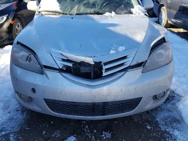 JM1BK143661452230 - 2006 MAZDA 3 HATCHBAC SILVER photo 7