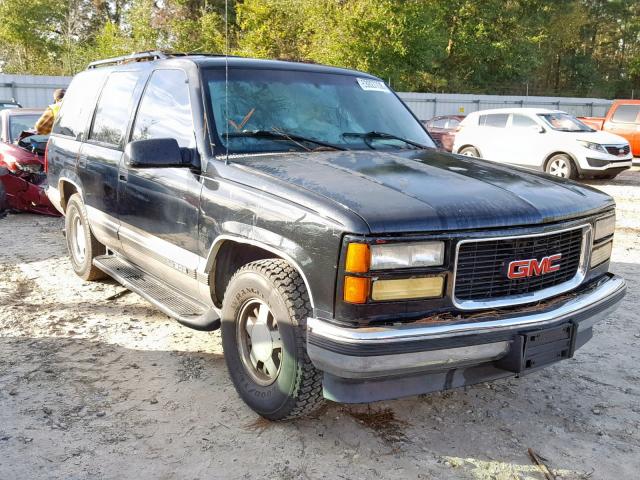 1GKEC13R7XJ809274 - 1999 GMC YUKON BLACK photo 1