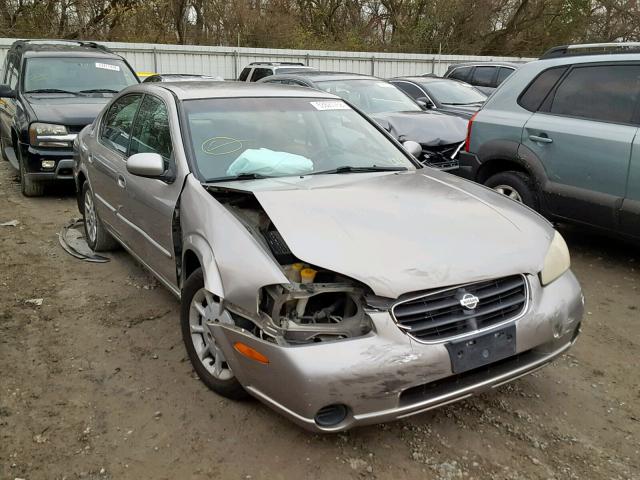 JN1CA31D81T818477 - 2001 NISSAN MAXIMA GXE TAN photo 1