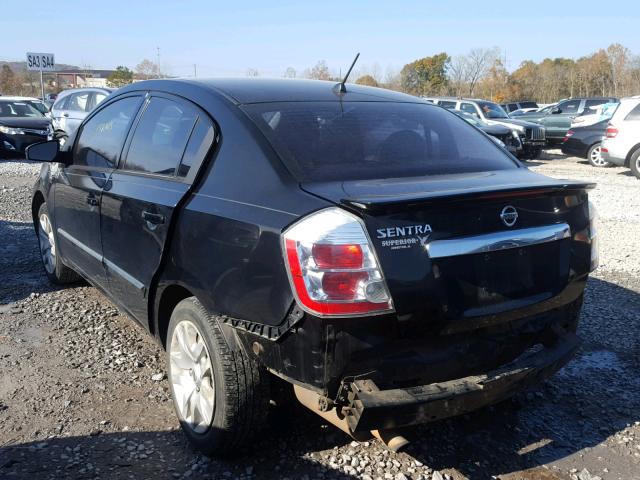 3N1AB6AP5BL715247 - 2011 NISSAN SENTRA 2.0 BLACK photo 3