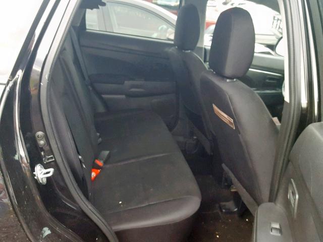 4A4AR3AU6EE024836 - 2014 MITSUBISHI OUTLANDER BLACK photo 6