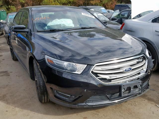 1FAHP2E92FG176989 - 2015 FORD TAURUS SEL BLACK photo 1