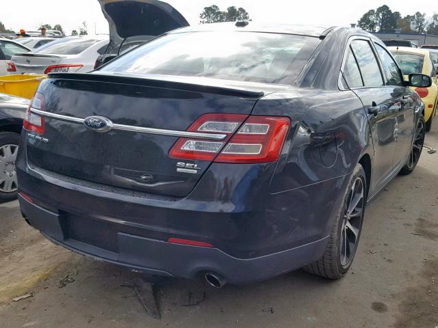 1FAHP2E92FG176989 - 2015 FORD TAURUS SEL BLACK photo 4