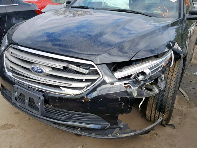 1FAHP2E92FG176989 - 2015 FORD TAURUS SEL BLACK photo 9