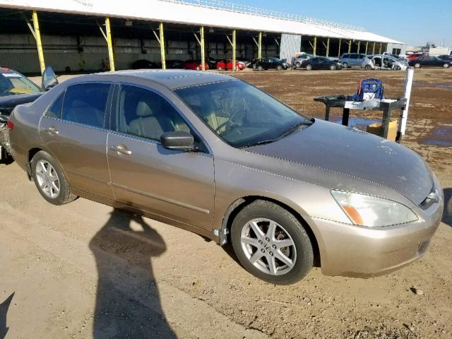 1HGCM66553A072206 - 2003 HONDA ACCORD EX GOLD photo 1