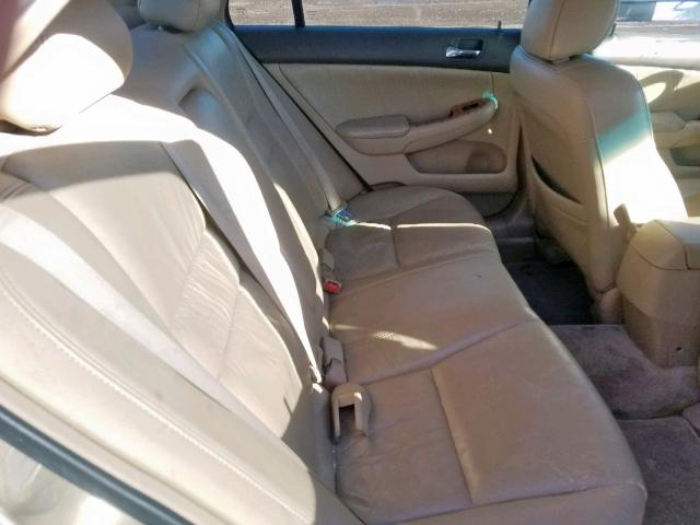 1HGCM66553A072206 - 2003 HONDA ACCORD EX GOLD photo 6