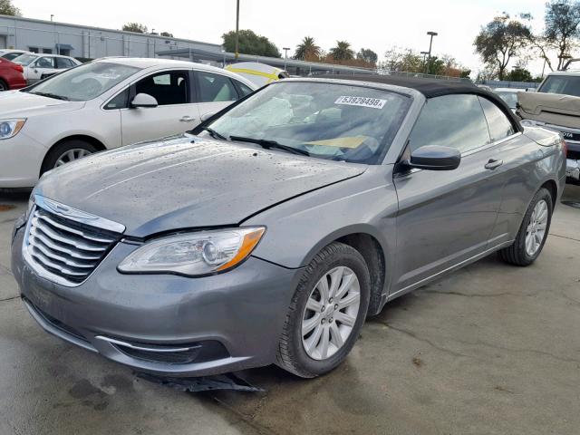 1C3BC2EB9BN599643 - 2011 CHRYSLER 200 TOURIN GRAY photo 2