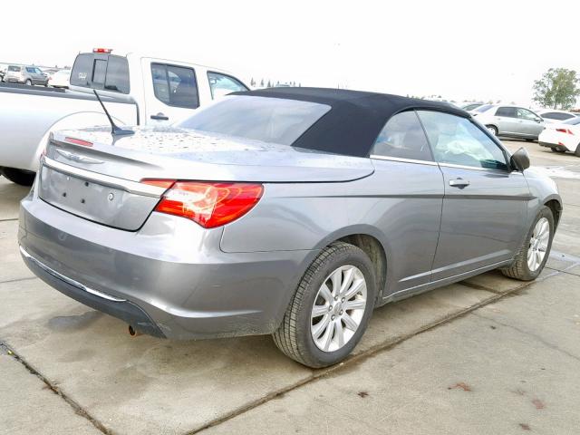 1C3BC2EB9BN599643 - 2011 CHRYSLER 200 TOURIN GRAY photo 4