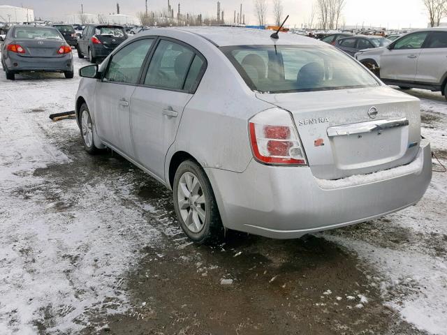 3N1AB6AP0BL694923 - 2011 NISSAN SENTRA 2.0 SILVER photo 3