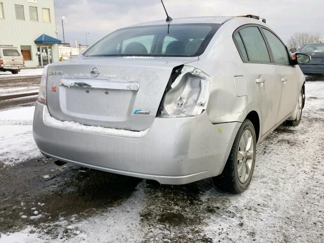 3N1AB6AP0BL694923 - 2011 NISSAN SENTRA 2.0 SILVER photo 4