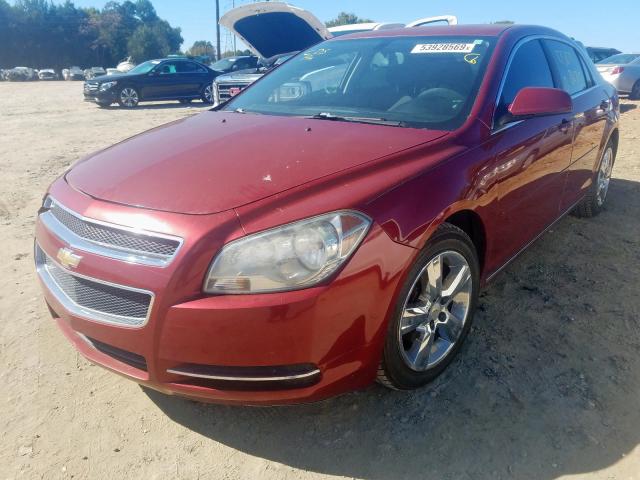 1G1ZC5E12BF304761 - 2011 CHEVROLET MALIBU 1LT RED photo 2