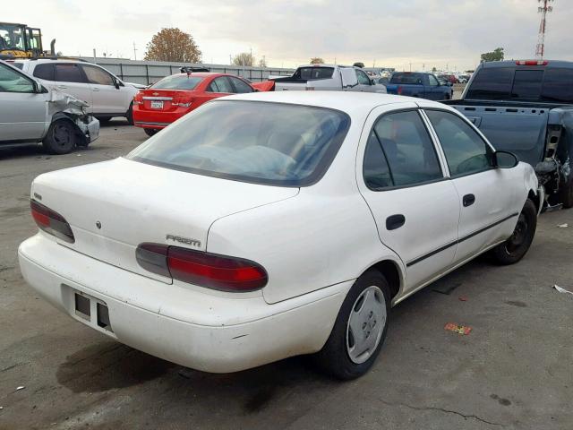 1Y1SK5263VZ425552 - 1997 GEO PRIZM BASE თეთრი ფოტო 4