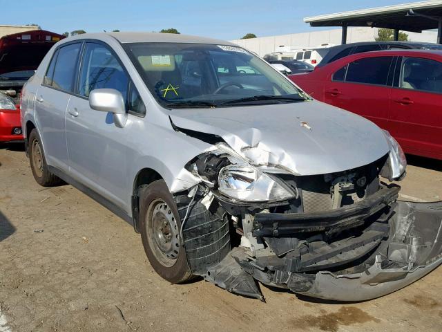 3N1BC1AP2AL405608 - 2010 NISSAN VERSA S SILVER photo 1