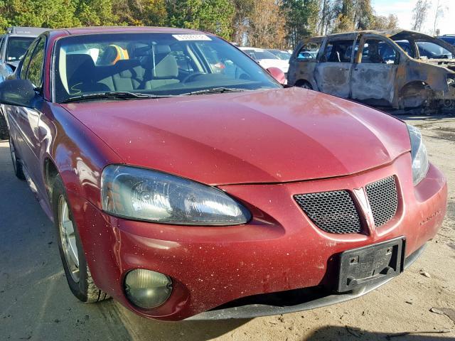 2G2WS522141323939 - 2004 PONTIAC GRAND PRIX RED photo 1