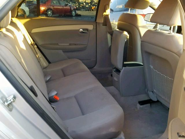 1G1ZA5E01CF213964 - 2012 CHEVROLET MALIBU LS SILVER photo 6