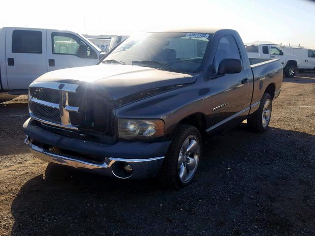 1D7HA16K23J660219 - 2003 DODGE RAM 1500 S GRAY photo 2