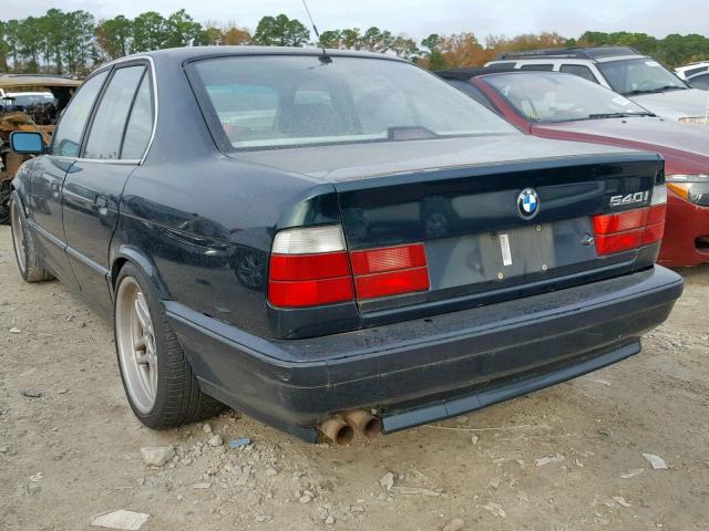 WBAHE5327SGA64349 - 1995 BMW 540 I GREEN photo 3