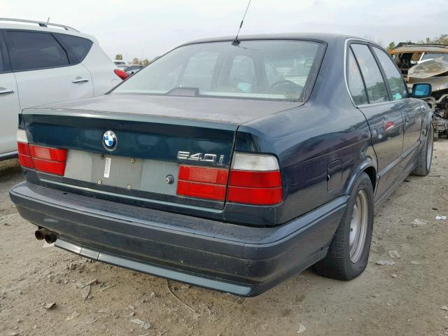 WBAHE5327SGA64349 - 1995 BMW 540 I GREEN photo 4