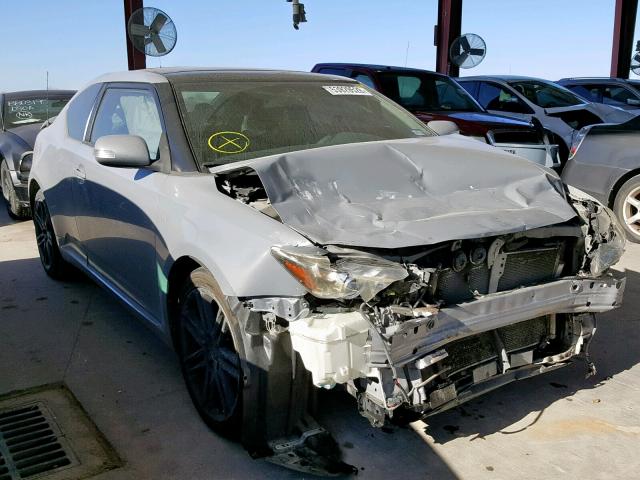 JTKJF5C71C3027275 - 2012 TOYOTA SCION TC GRAY photo 1