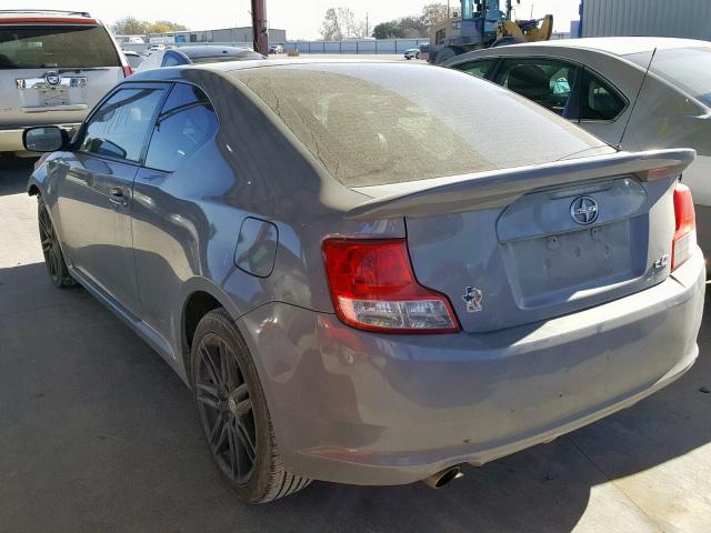 JTKJF5C71C3027275 - 2012 TOYOTA SCION TC GRAY photo 3
