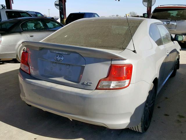 JTKJF5C71C3027275 - 2012 TOYOTA SCION TC GRAY photo 4