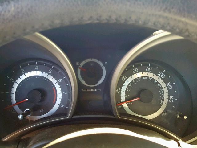 JTKJF5C71C3027275 - 2012 TOYOTA SCION TC GRAY photo 8