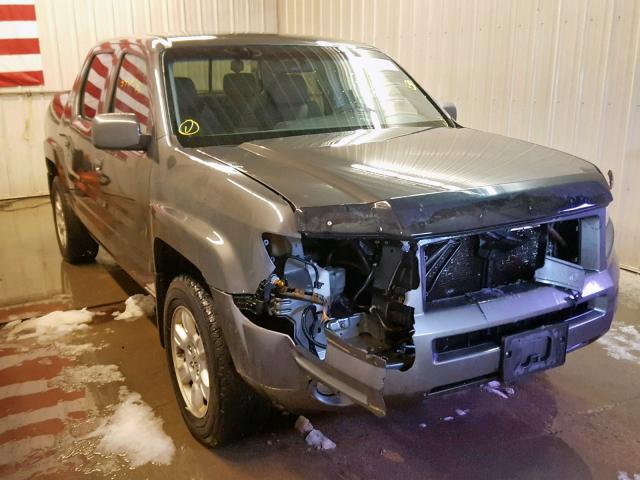 2HJYK16427H510235 - 2007 HONDA RIDGELINE GRAY photo 1