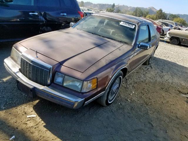 1LNBM91F0HY625981 - 1987 LINCOLN MARK VII BROWN photo 2