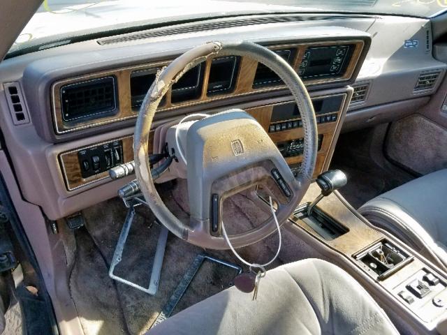 1LNBM91F0HY625981 - 1987 LINCOLN MARK VII BROWN photo 9