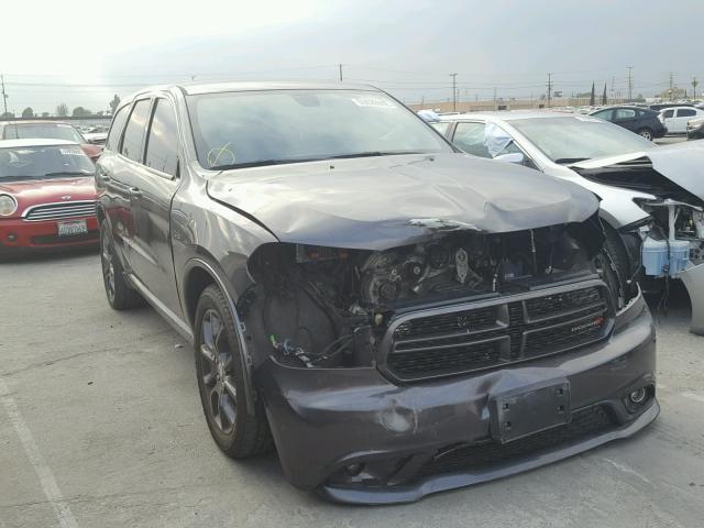 1C4SDHCT3FC127382 - 2015 DODGE DURANGO R/ GRAY photo 1