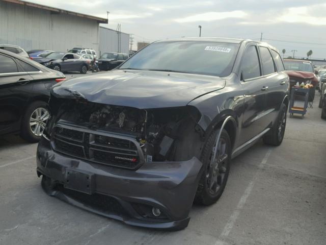 1C4SDHCT3FC127382 - 2015 DODGE DURANGO R/ GRAY photo 2