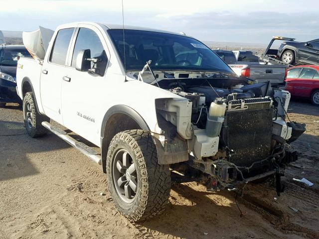 1N6BA0EC9FN515175 - 2015 NISSAN TITAN S WHITE photo 1