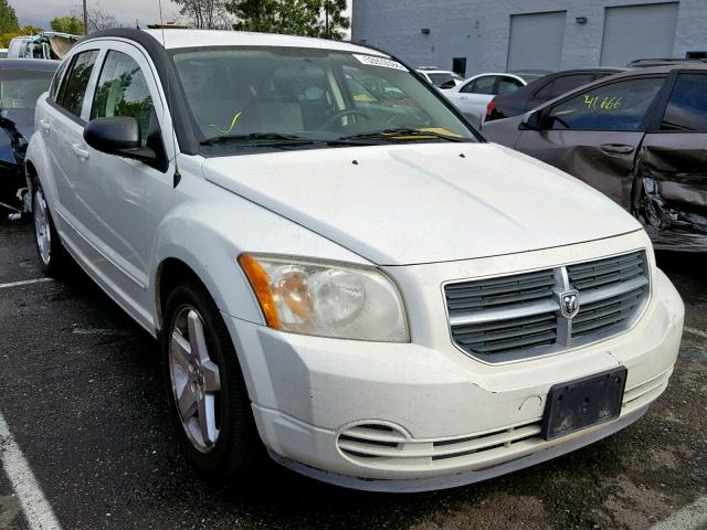 1B3HB48A79D206859 - 2009 DODGE CALIBER SX WHITE photo 1