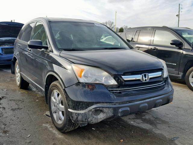 JHLRE48767C063777 - 2007 HONDA CR-V EXL BLACK photo 1