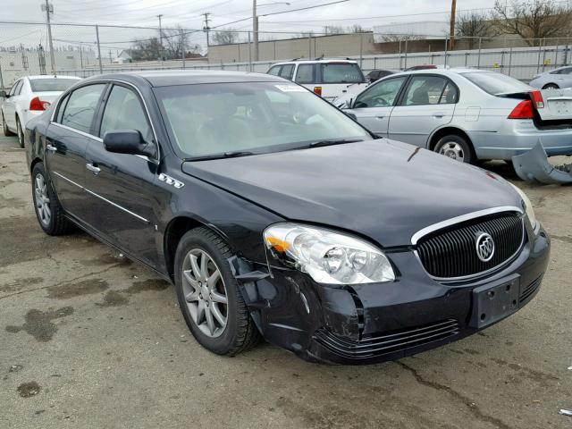 1G4HD57287U154031 - 2007 BUICK LUCERNE BLACK photo 1