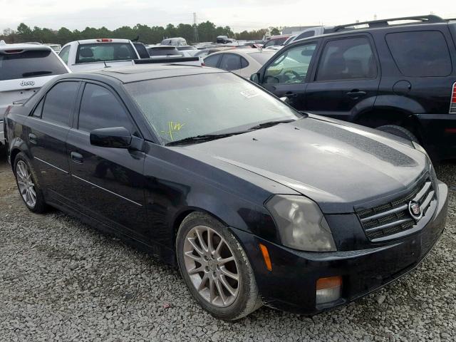 1G6DP577670115633 - 2007 CADILLAC CTS HI FEA BLACK photo 1