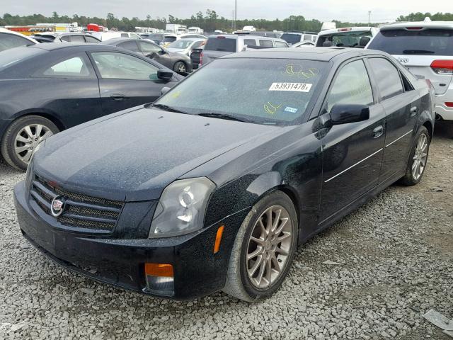 1G6DP577670115633 - 2007 CADILLAC CTS HI FEA BLACK photo 2