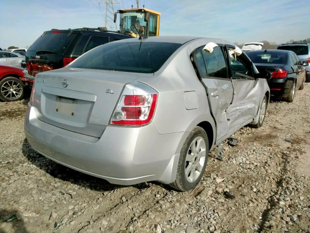 3N1AB61E29L651080 - 2009 NISSAN SENTRA 2.0 SILVER photo 4