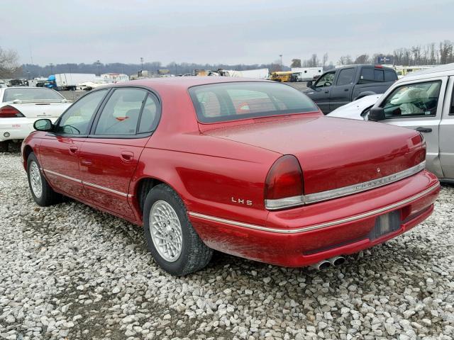 2C3HC56F4TH211323 - 1996 CHRYSLER LHS MAROON photo 3