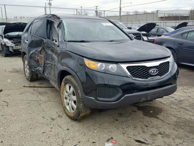 5XYKTCA66CG239734 - 2012 KIA SORENTO BA BLACK photo 1