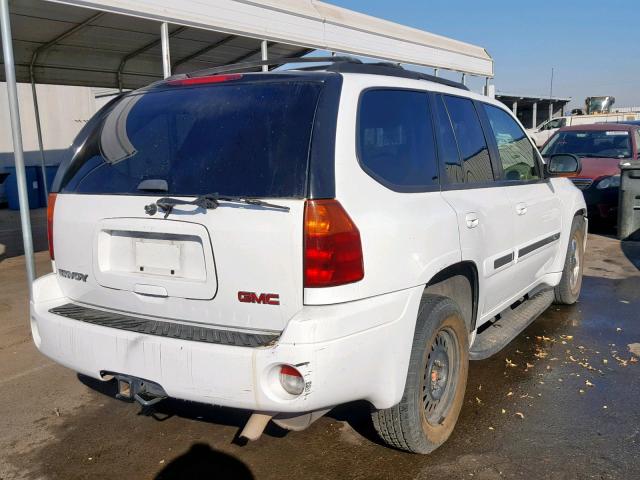 1GKDT13S842168205 - 2004 GMC ENVOY WHITE photo 4