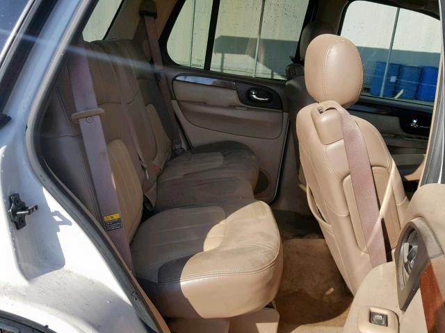 1GKDT13S842168205 - 2004 GMC ENVOY WHITE photo 6