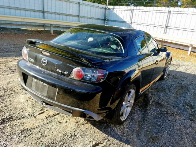 JM1FE173650142037 - 2005 MAZDA RX8 BLACK photo 4