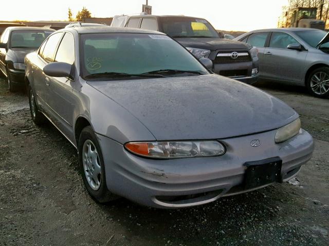 1G3NL52T3XC378808 - 1999 OLDSMOBILE ALERO GL BROWN photo 1