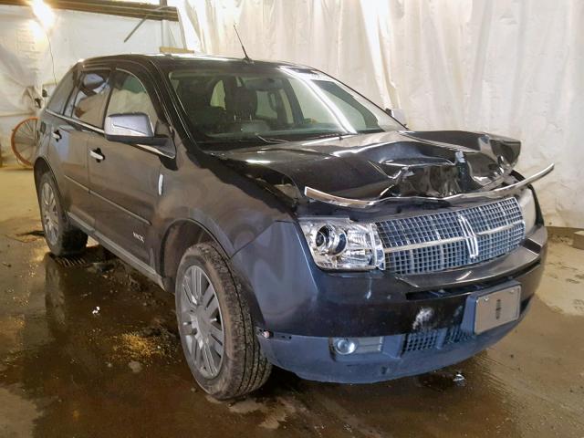 2LMDU88C98BJ13314 - 2008 LINCOLN MKX BLACK photo 1