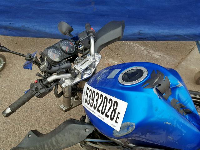 JKAEXEA177A026907 - 2007 KAWASAKI EX650 A Mavi foto 5