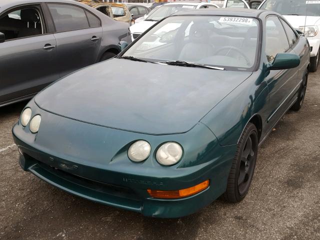 JH4DC4465XS010521 - 1999 ACURA INTEGRA GS GREEN photo 2