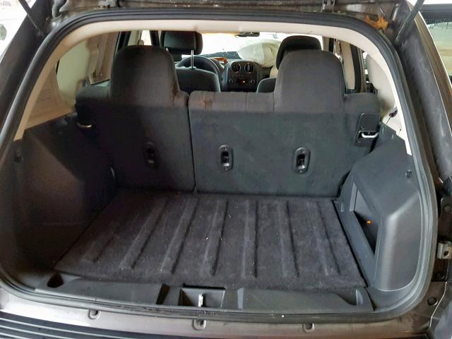 1C4NJCBB0GD755042 - 2016 JEEP COMPASS SP გრაფიტი ფოტო 9