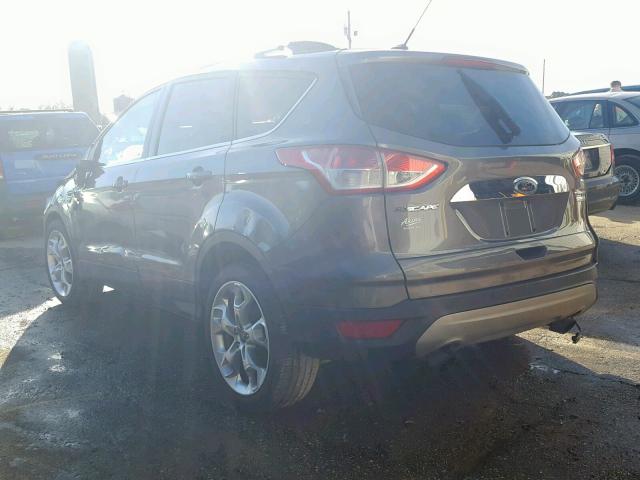 1FMCU0J95EUE55128 - 2014 FORD ESCAPE TIT GRAY photo 3