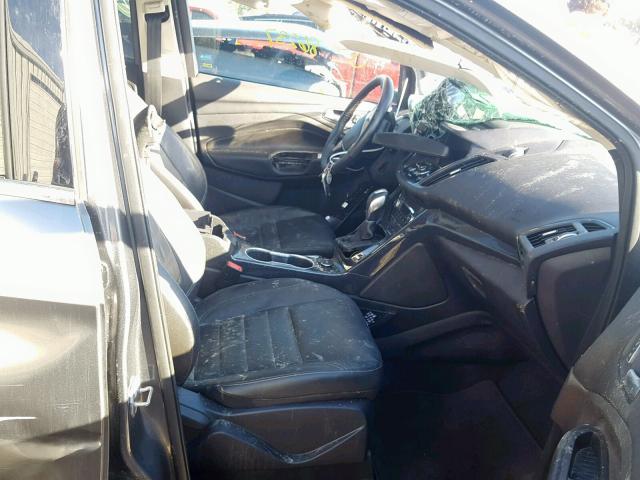 1FMCU0J95EUE55128 - 2014 FORD ESCAPE TIT GRAY photo 5